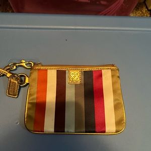 Coach wristlet with original box